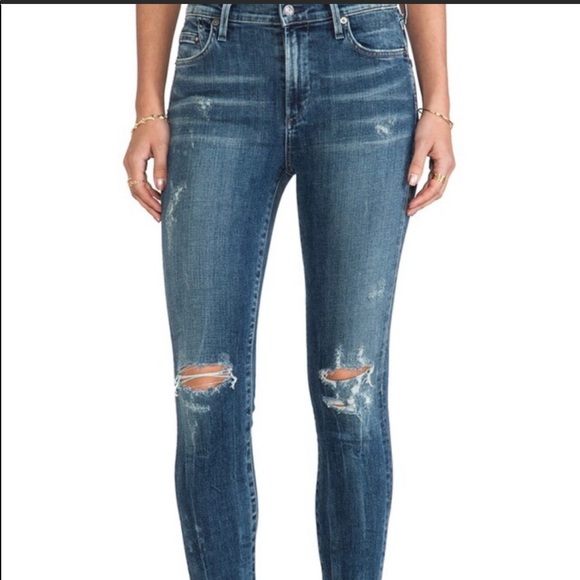 Citizens Of Humanity Denim - Citizens of humanity high rise rocket jeans
